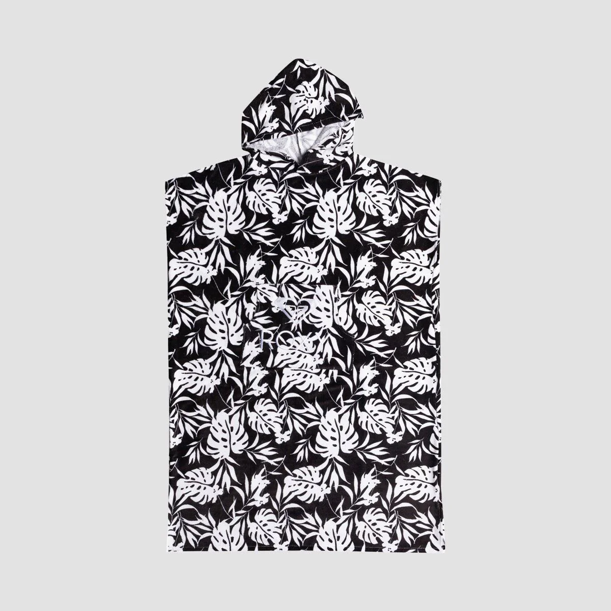Roxy Warmy Sunset Poncho Towel Anthracite Surf Trip - Womens