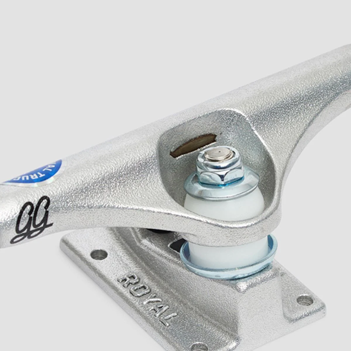 Royal Griffin Gass Pro 149 Skateboard Trucks 1 Pair Raw - 8.5" - Image 4