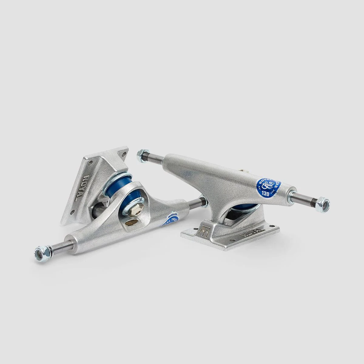 Royal Inverted Kingpin 139 Trucks 1 Pair Raw - 8" - Image 6