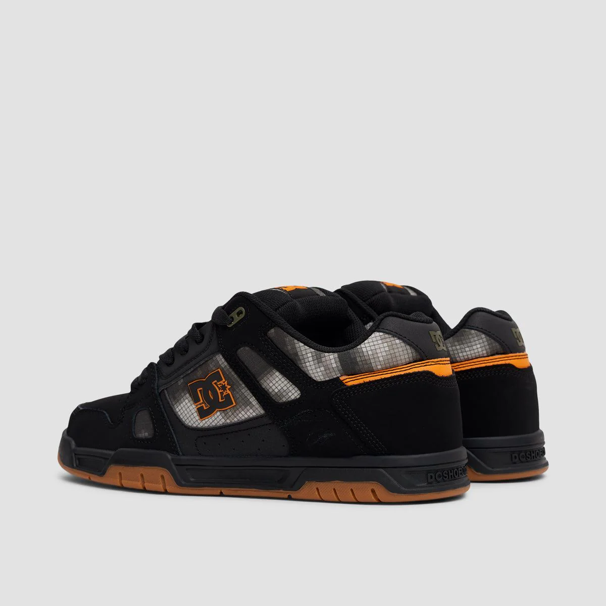 DC Stag Shoes - Black/Orange - Image 3