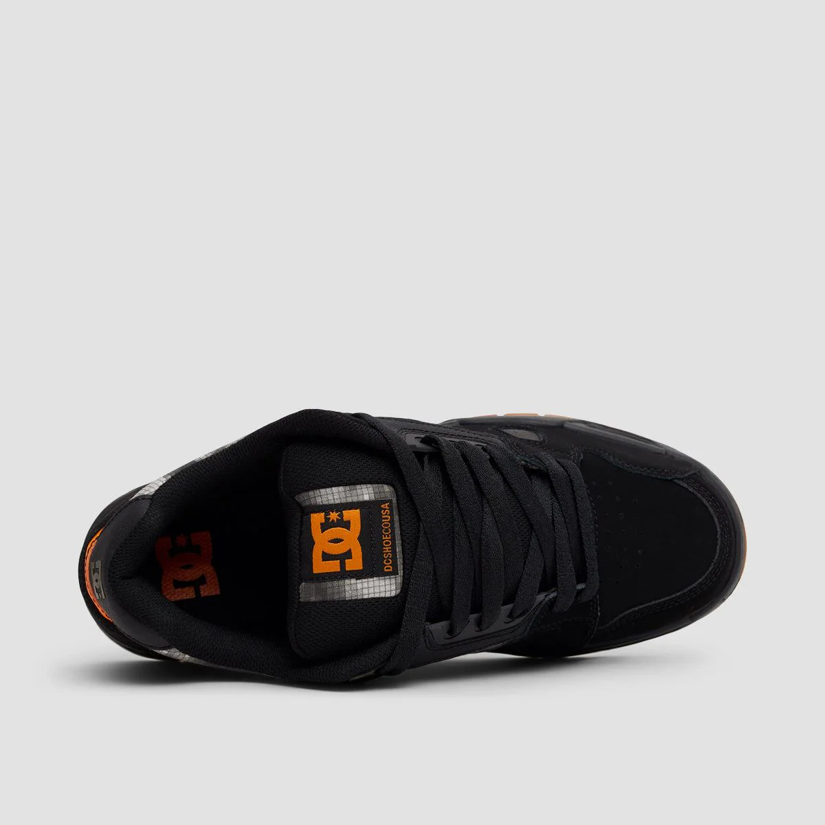DC Stag Shoes - Black/Orange - Image 4
