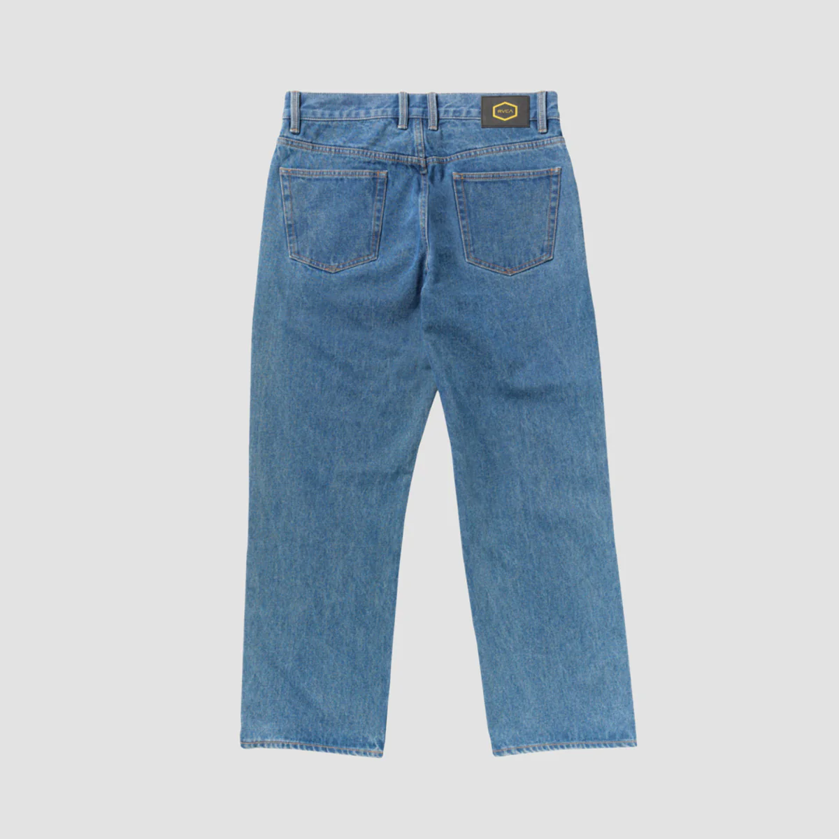 RVCA Americana Day Relaxed Fit Jeans Blue Collar - Image 4