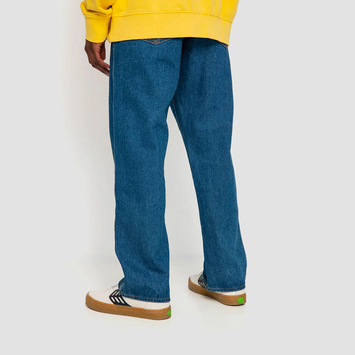 RVCA Americana Relaxed Fit Jeans Blue Collar - Image 2