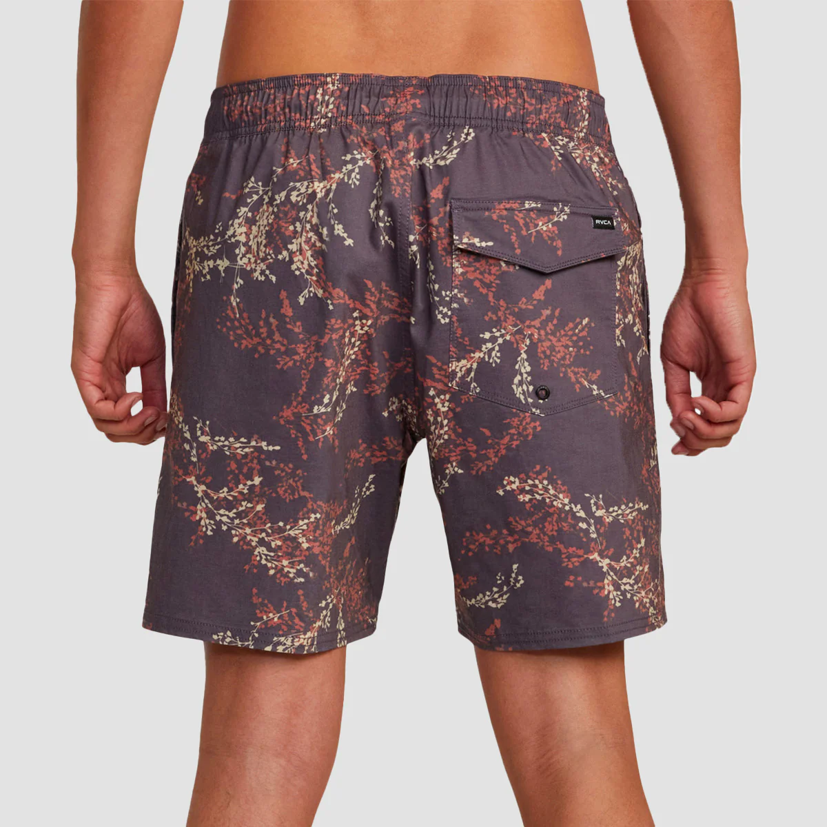 RVCA Barnes 17" Swim Shorts Dark Purple - Image 2
