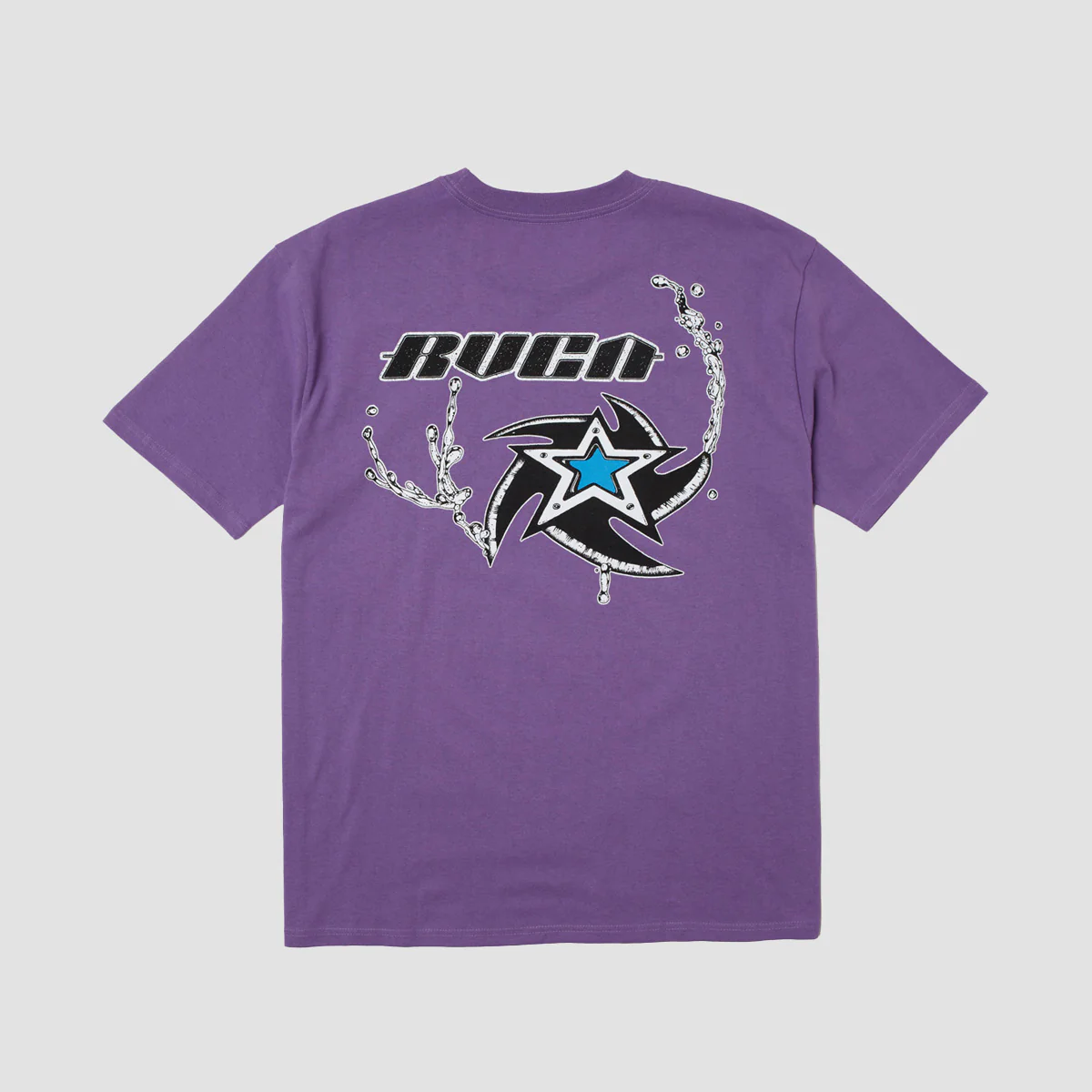 RVCA Blades T-Shirt Purple Heart - Image 2