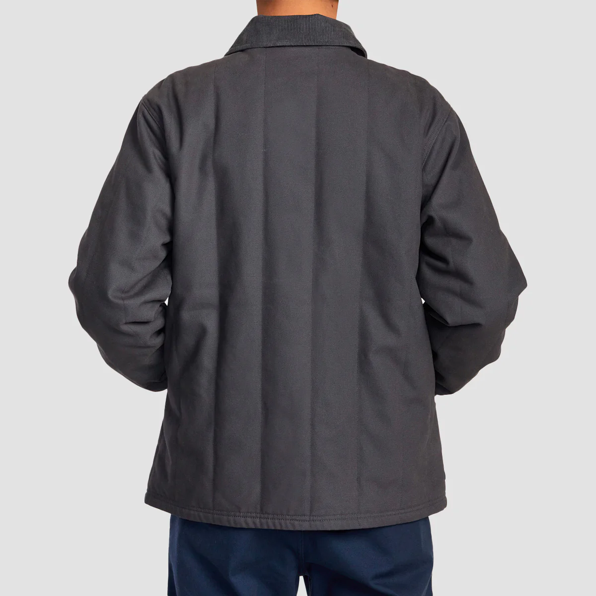 RVCA Chainmail Plus Insulated Quilted Jacket Garage Blue - Image 4