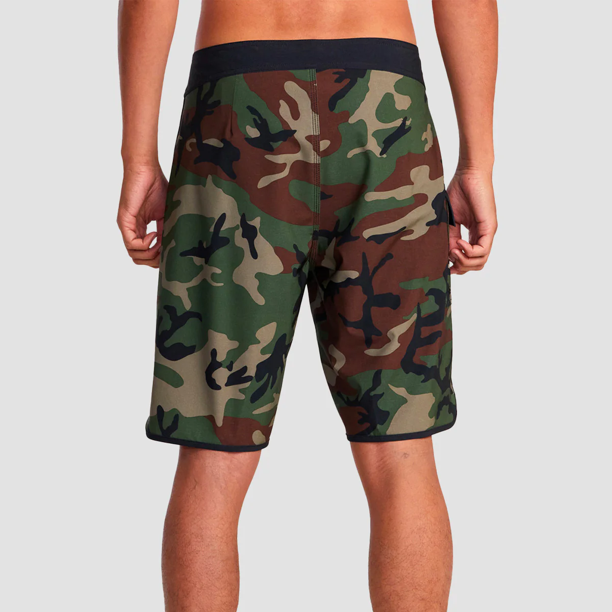 RVCA Eastern 20" Swim Shorts Woodland Camo - Image 2