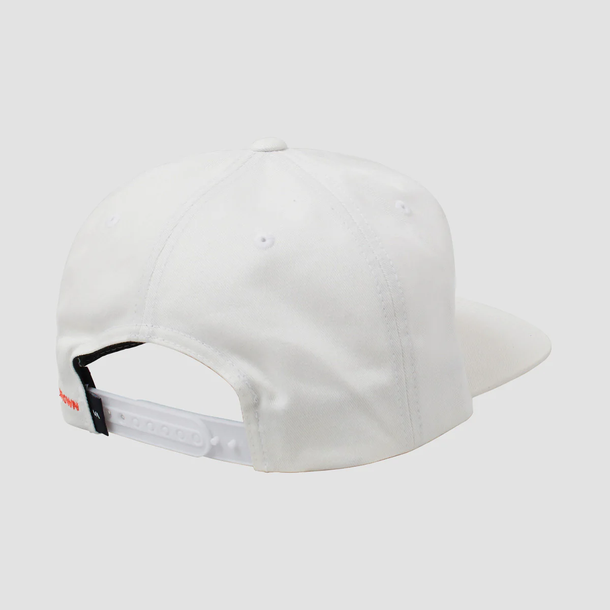 RVCA Jesse Brown Asterisk Snapback Cap White - Image 2