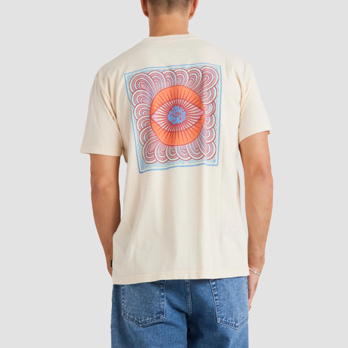 RVCA Jupiter T-Shirt Natural - Image 2