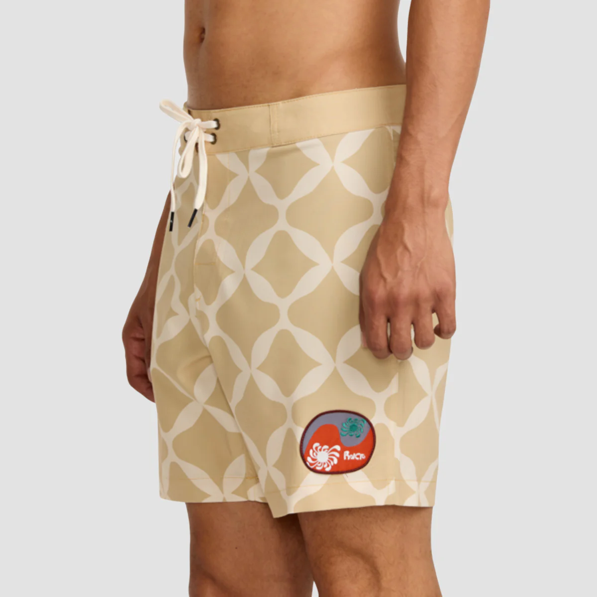 RVCA La Ornament 17" Boardshorts Ochre - Image 3