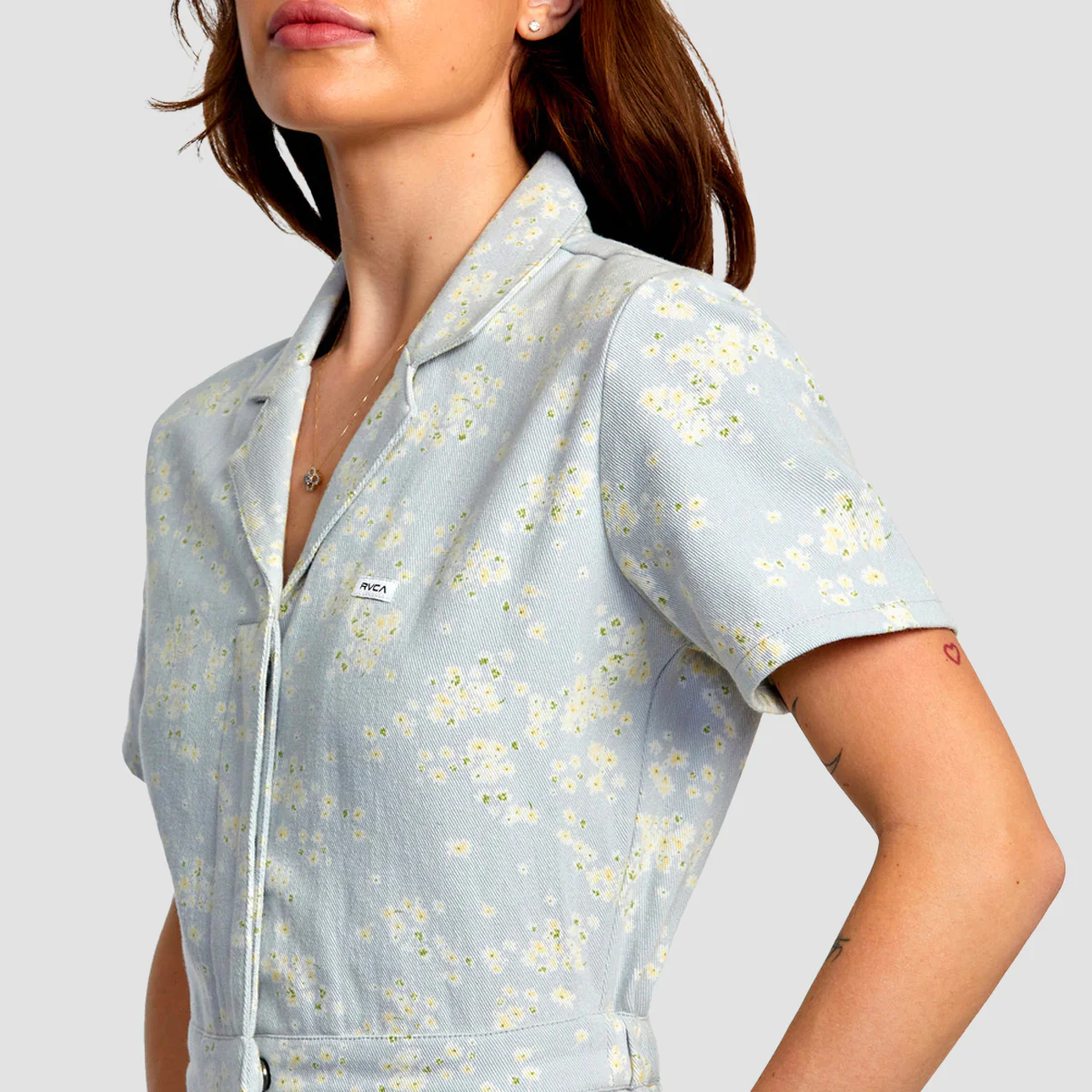 RVCA Nightshift Jumpsuit Shore - Womens - Image 3