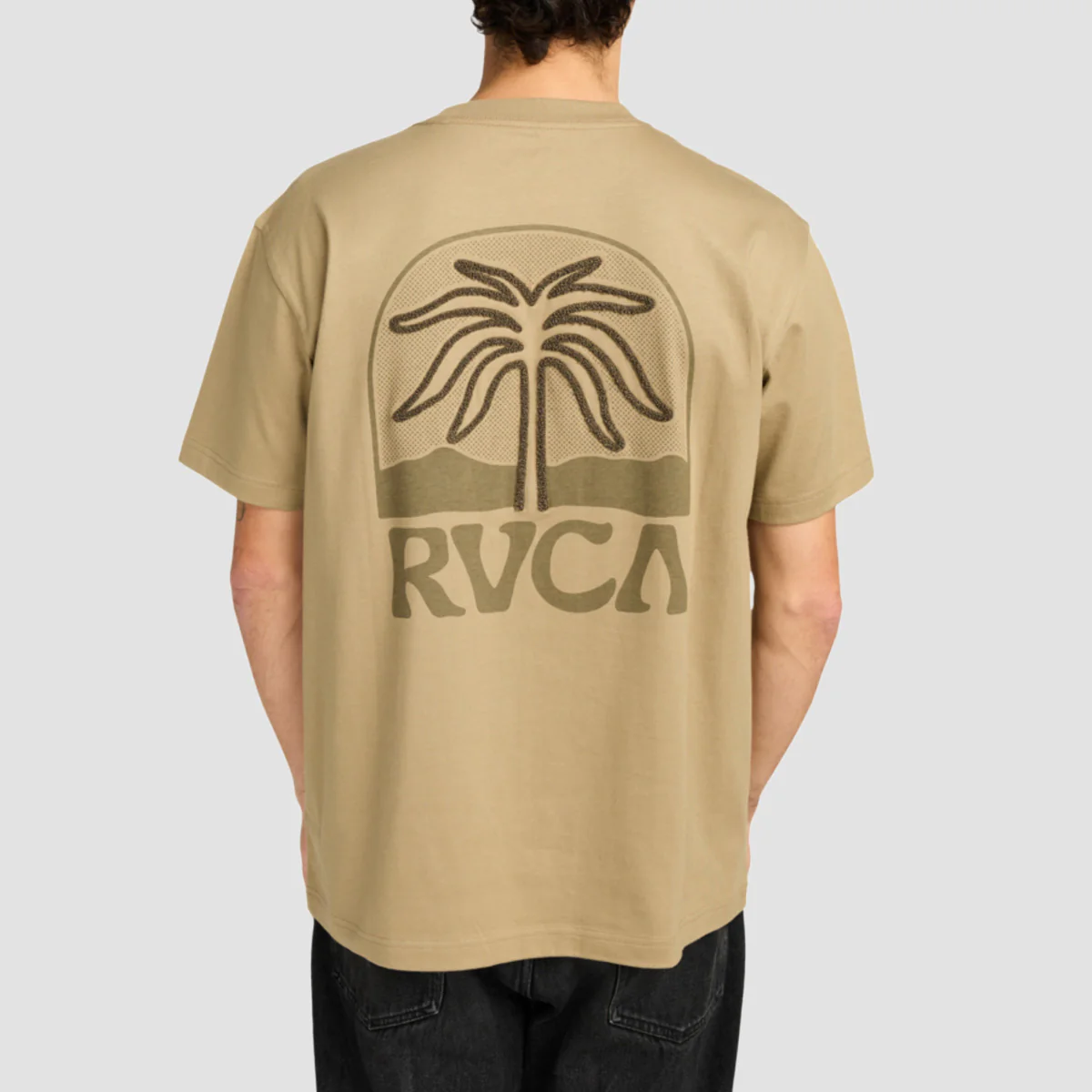 RVCA Palmcrest T-Shirt Coyote - Image 2