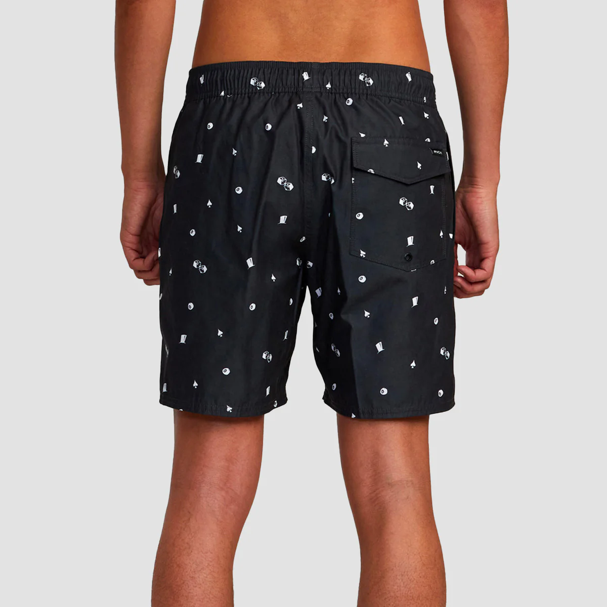 RVCA Perry 17" Swim Shorts New Black - Image 2