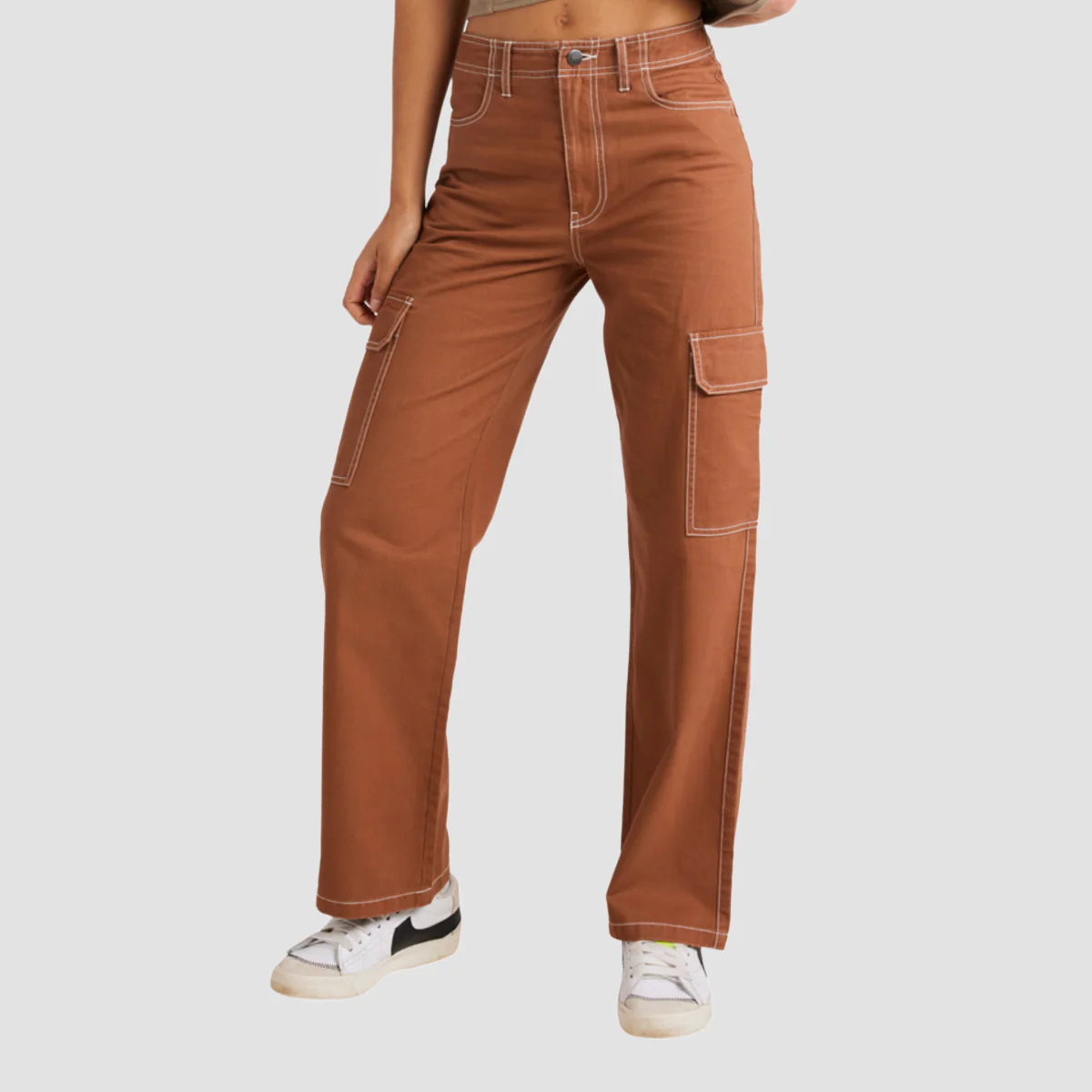 RVCA Rangers Pants Rawhide - Womens