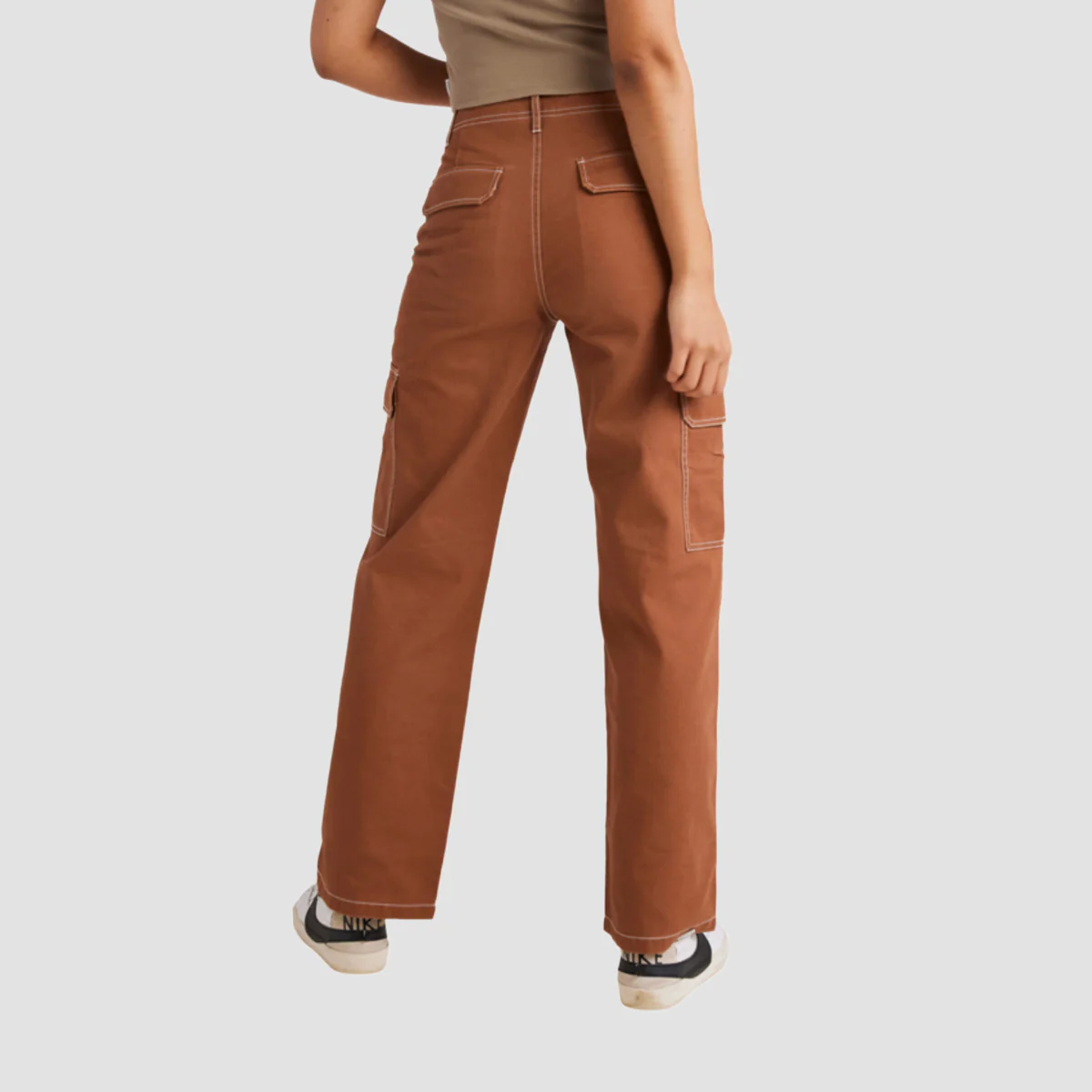 RVCA Rangers Pants Rawhide - Womens - Image 2