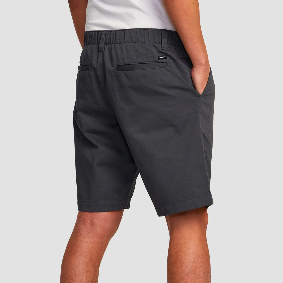 RVCA Recession Collection Americana Elasticated 20" Shorts Garage Blue - Image 2