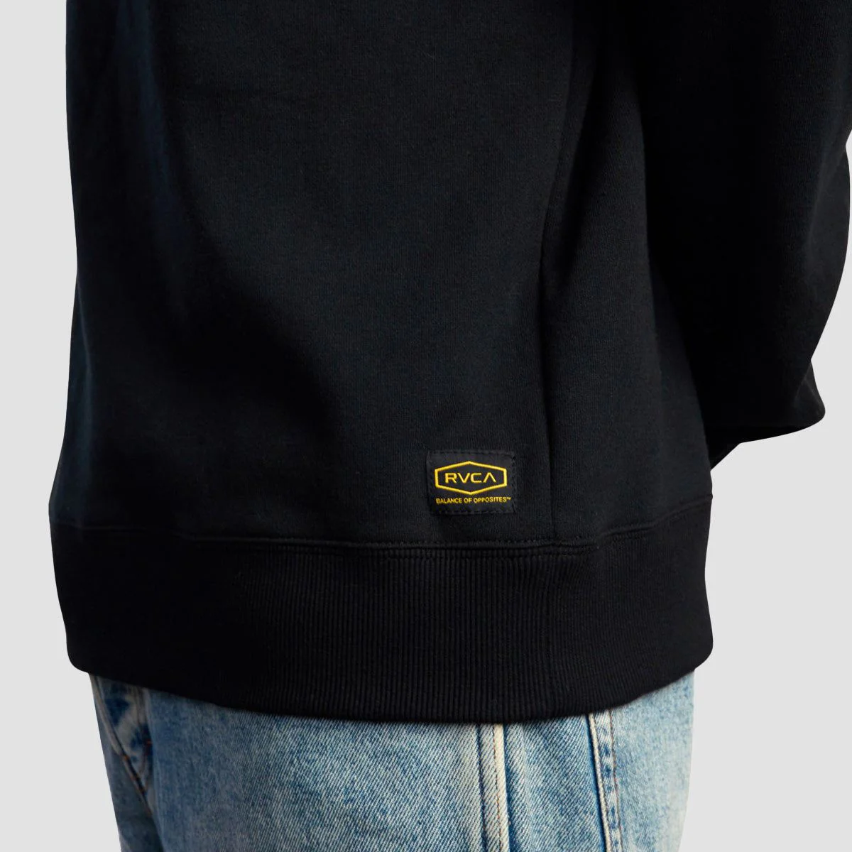 RVCA Recession Collection Americana Pullover Hoodie RVCA Black - Image 2