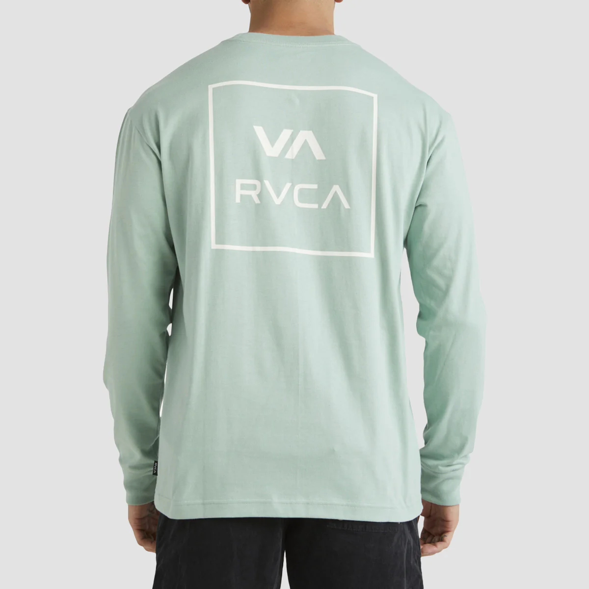 RVCA VA All The Ways Longsleeve T-Shirt Green Haze - Image 2