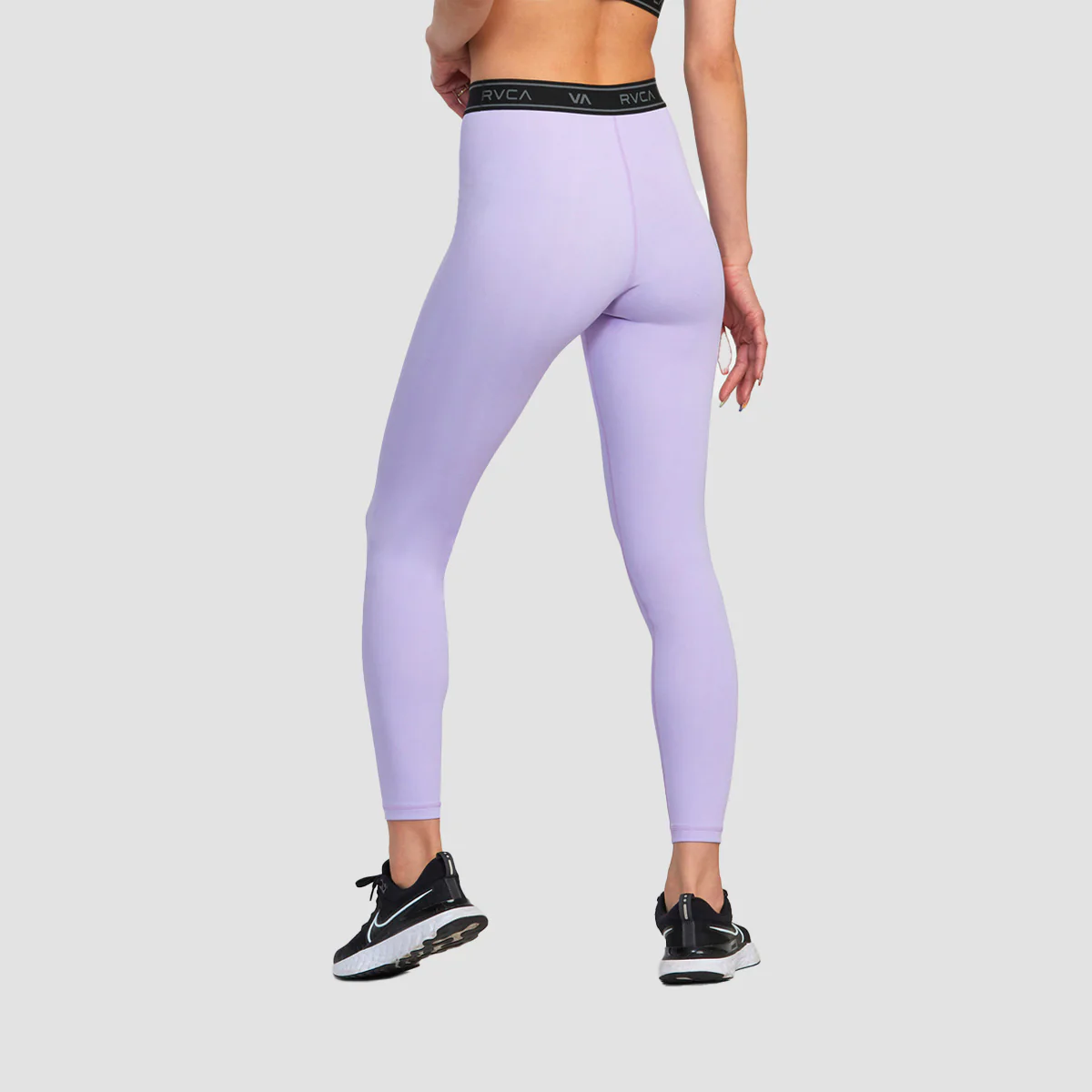 RVCA VA Sport Base Performance Leggings Lavender - Womens - Image 2