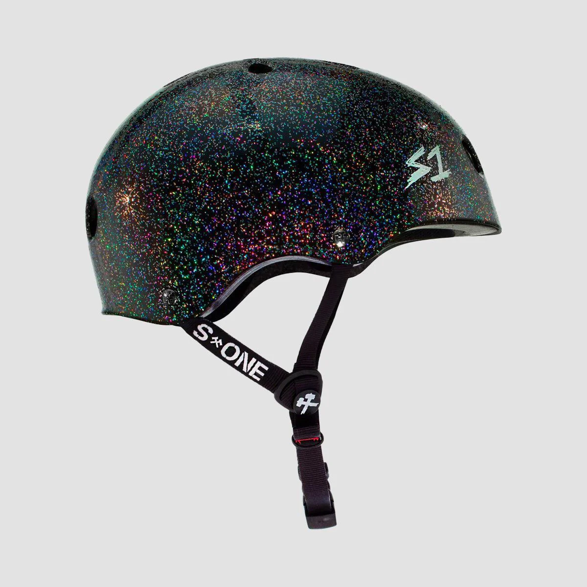 S1 Lifer Helmet Black Gloss Glitter - Image 2