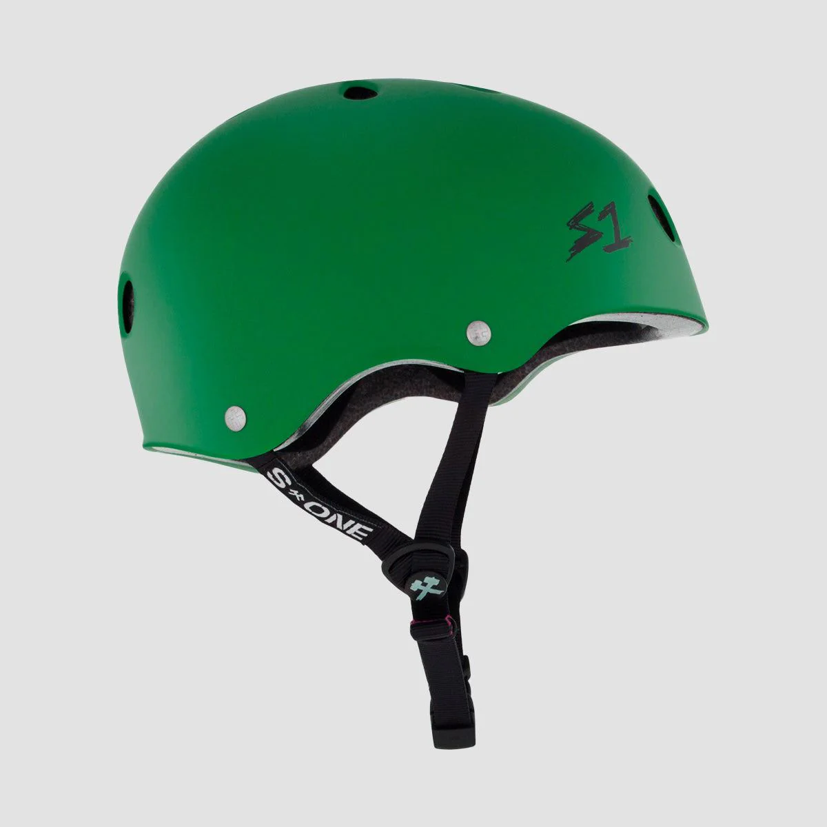 S1 Lifer Helmet Matt Kelly Green - Image 2