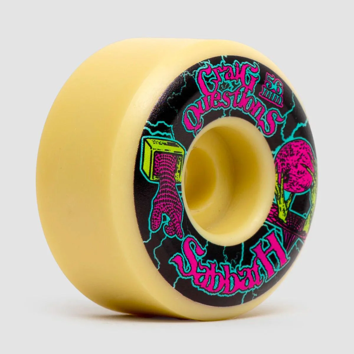 Sabbath Craig 'Questions' Scott FF Pro Model Conical ATU Skateboard Wheels 56mm - Image 2