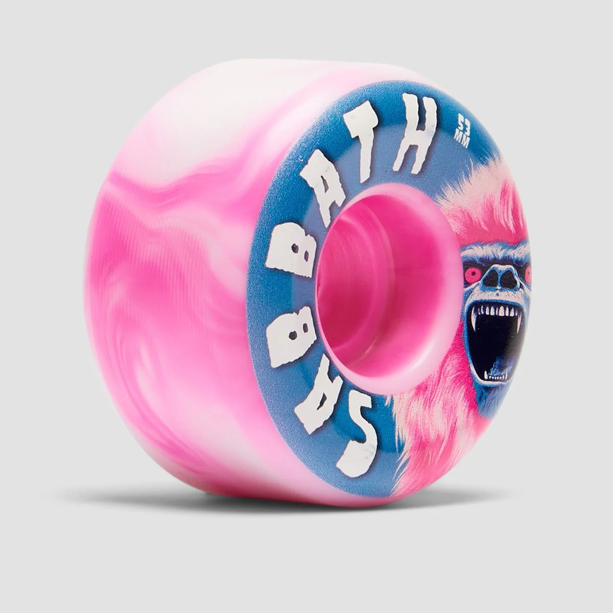 Sabbath Pink Yeti Conical ATU 99A Skateboard Wheels 53mm - Image 2