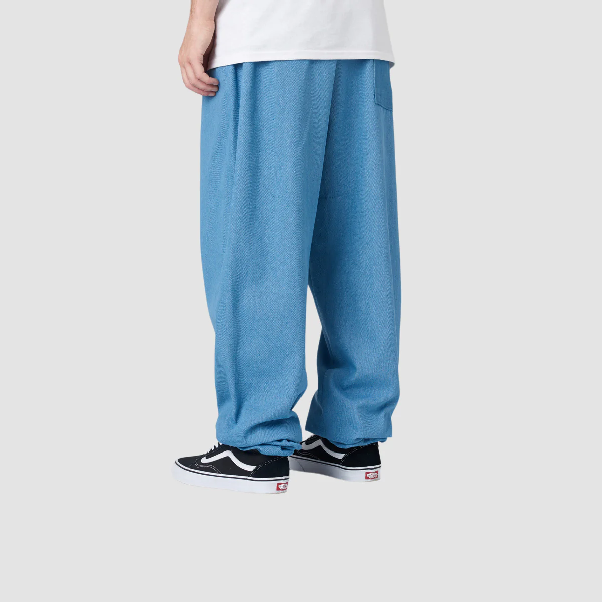 Salads Handmade Original Fit Denim Trousers Blue - Image 3