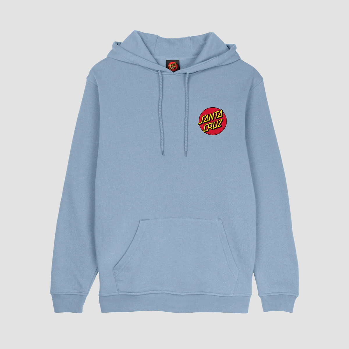 Santa Cruz Classic Dot Chest Pullover Hoodie Fresh Blue - Image 2