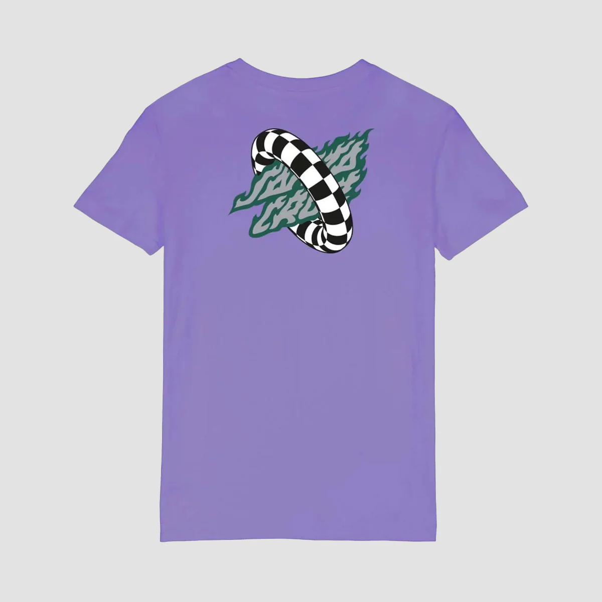 Santa Cruz Goal Flame T-Shirt Meta Mauve - Womens - Image 2