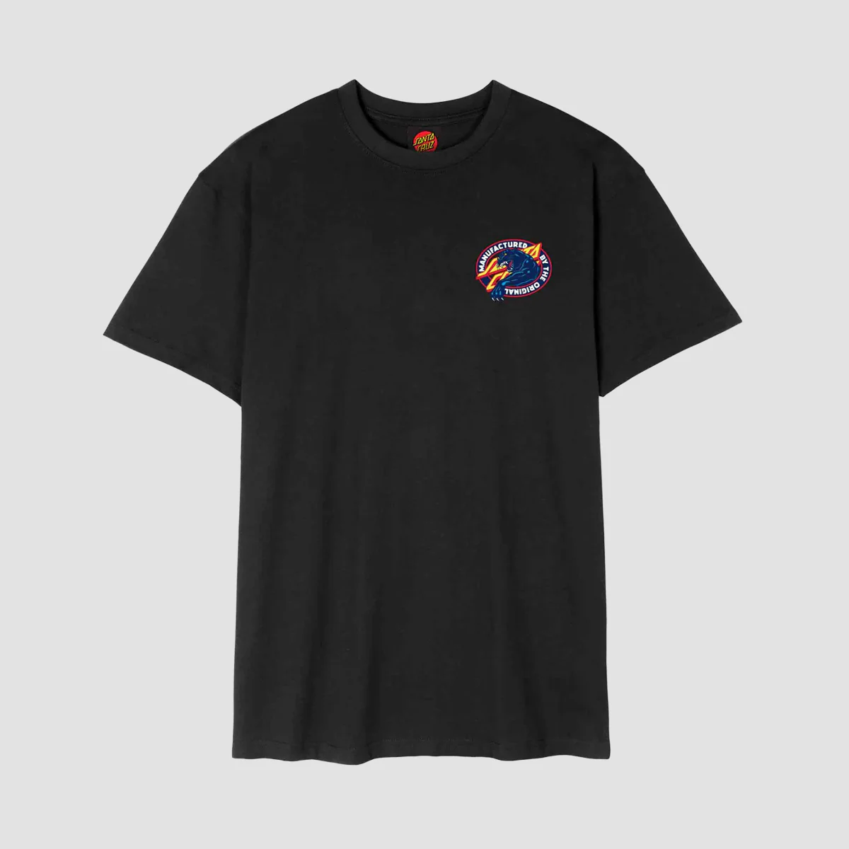 Santa Cruz Natas SC Panther T-Shirt Black - Image 2