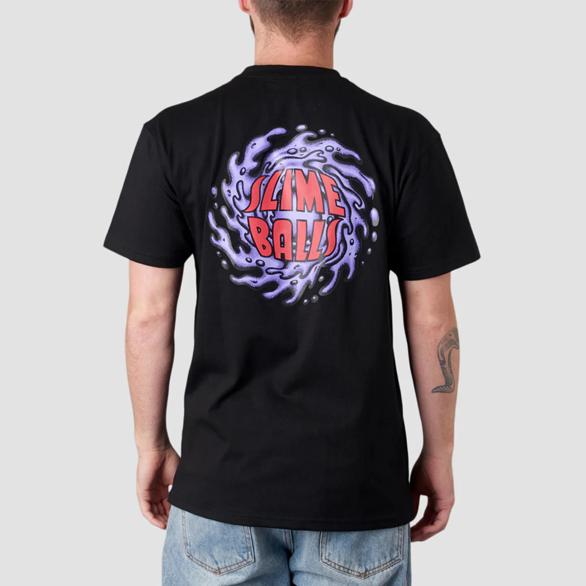 Santa Cruz Other Slime Balls Logo T-Shirt Black - Image 2