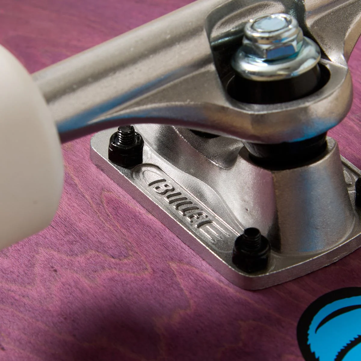 Santa Cruz Screaming Hand Skateboard Purple - 8.375" - Image 4