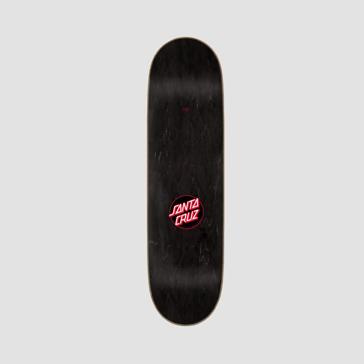 Santa Cruz Screaming Mouth Skateboard Deck Black/Red - 8.5" - Image 2