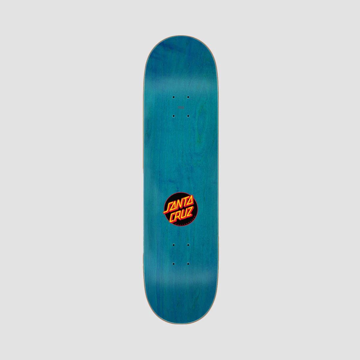 Santa Cruz Screaming Mouth Skateboard Deck Blue - 8.25" - Image 2