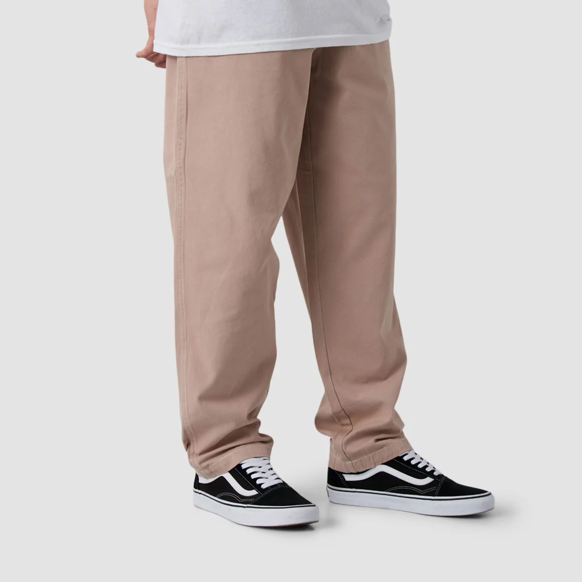 Santa Cruz Tab Pants Mushroom/White - Image 2