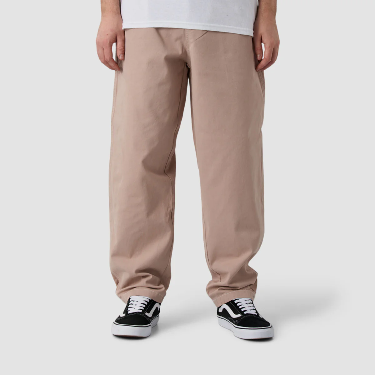 Santa Cruz Tab Pants Mushroom/White - Image 3