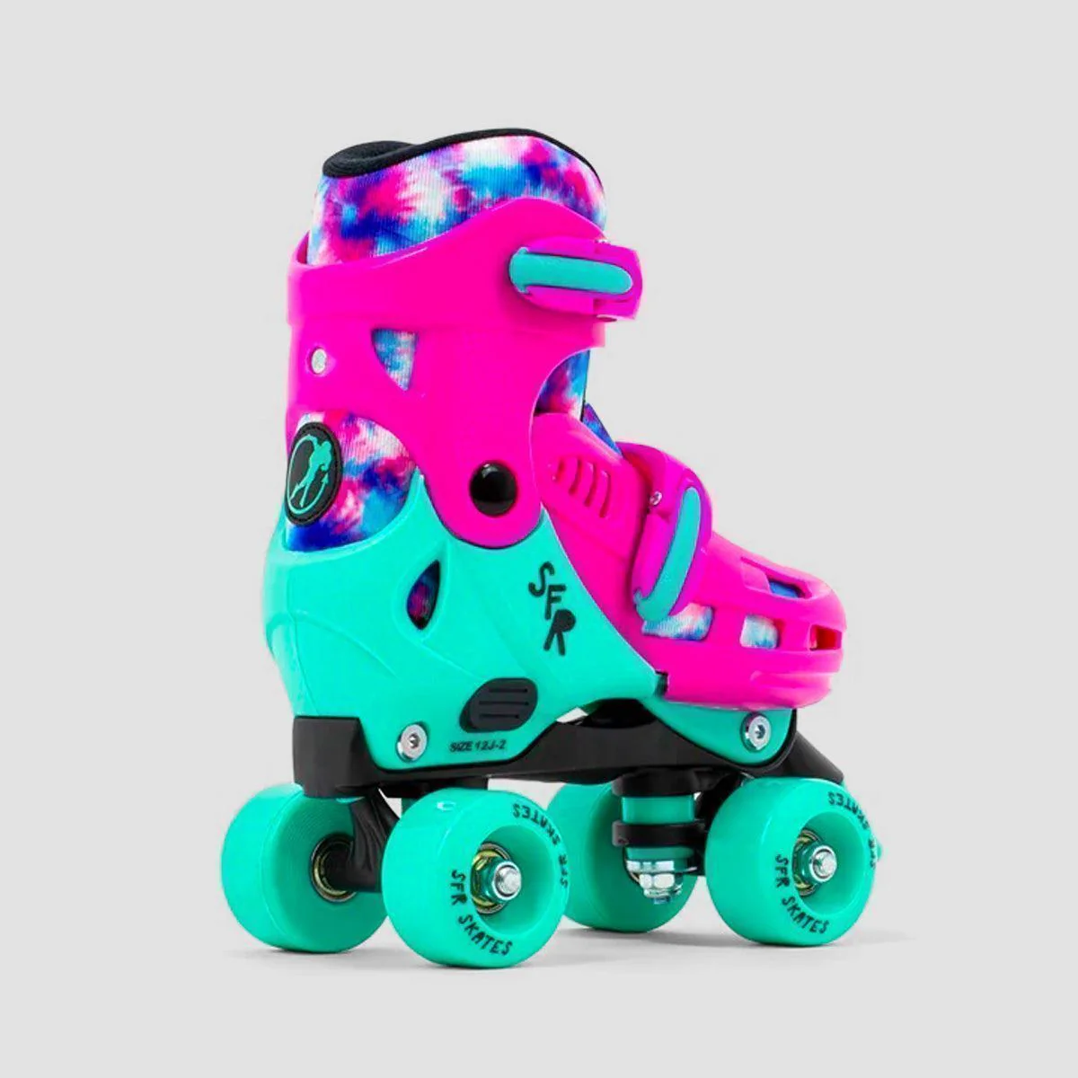 SFR Hurricane IV Adjustable Quad Skates Tie Dye - Kids - Image 2