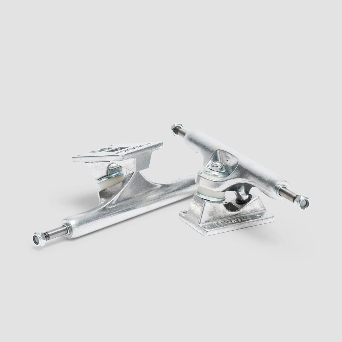Slappy ST1 Classic Skateboard Trucks 1 Pair Polished - 9" - Image 2