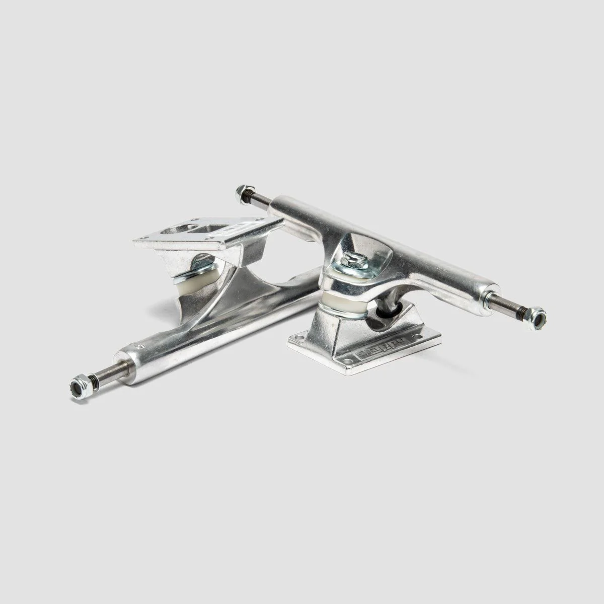Slappy ST1 Classic Skateboard Trucks 1 Pair Polished - 9.5" - Image 3