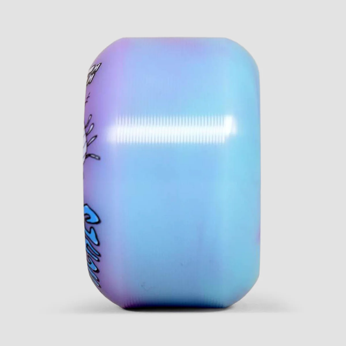 Snot Franky Villani Roaches Conical 101A Skateboard Wheels Pink/Blue Swirl 55mm - Image 2
