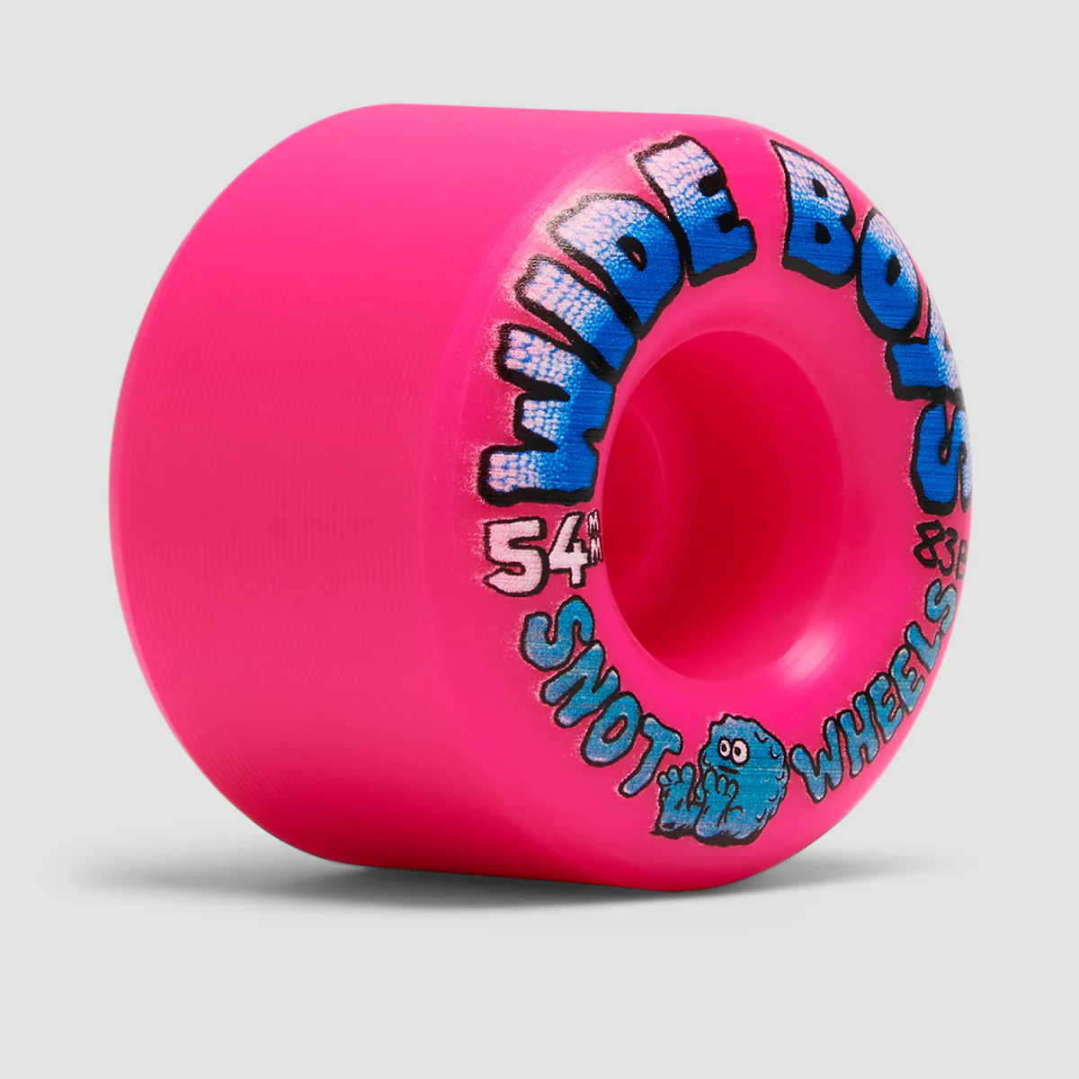Snot Wide Boys 83b Skateboard Wheels Fluoro Pink 54mm - Image 2