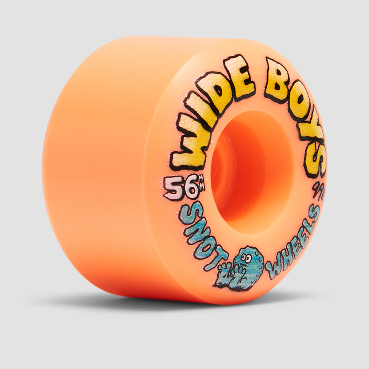 Snot Wide Boys 99A Skateboard Wheels Orange 56mm - Image 2