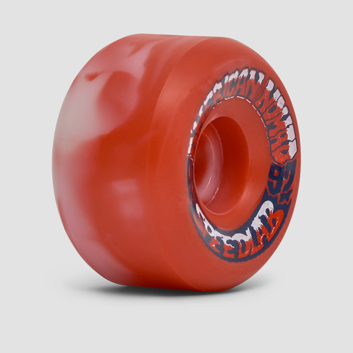 Speedlab Nomads 'Bloodstain' 97A Skateboard Wheels Natural/Red Swirl 56mm - Image 2