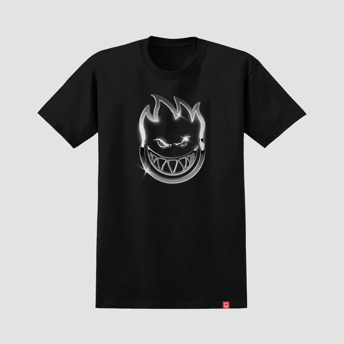 Spitfire Chrome Bighead T-Shirt Black/Multi