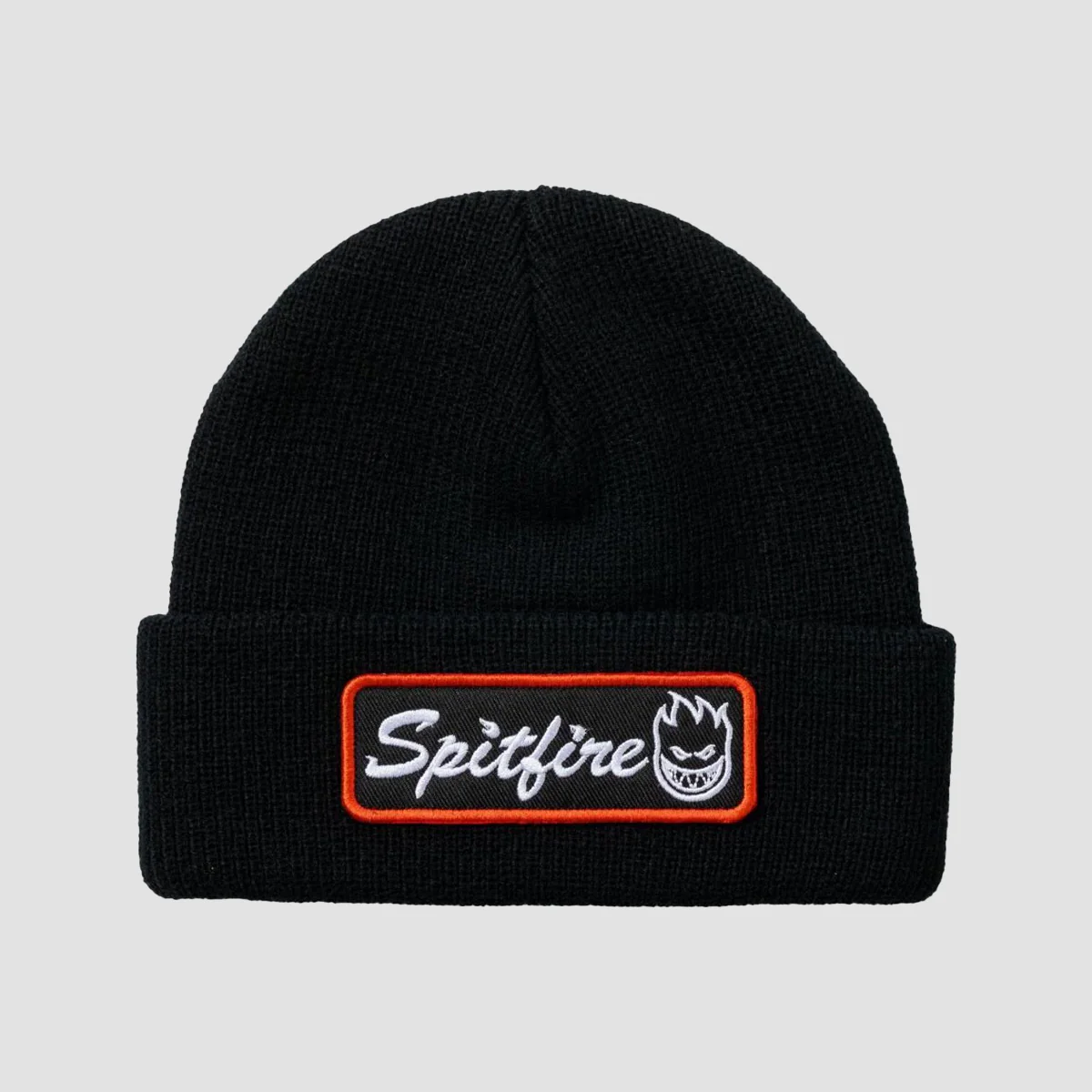 Spitfire Courier Patch Beanie Black