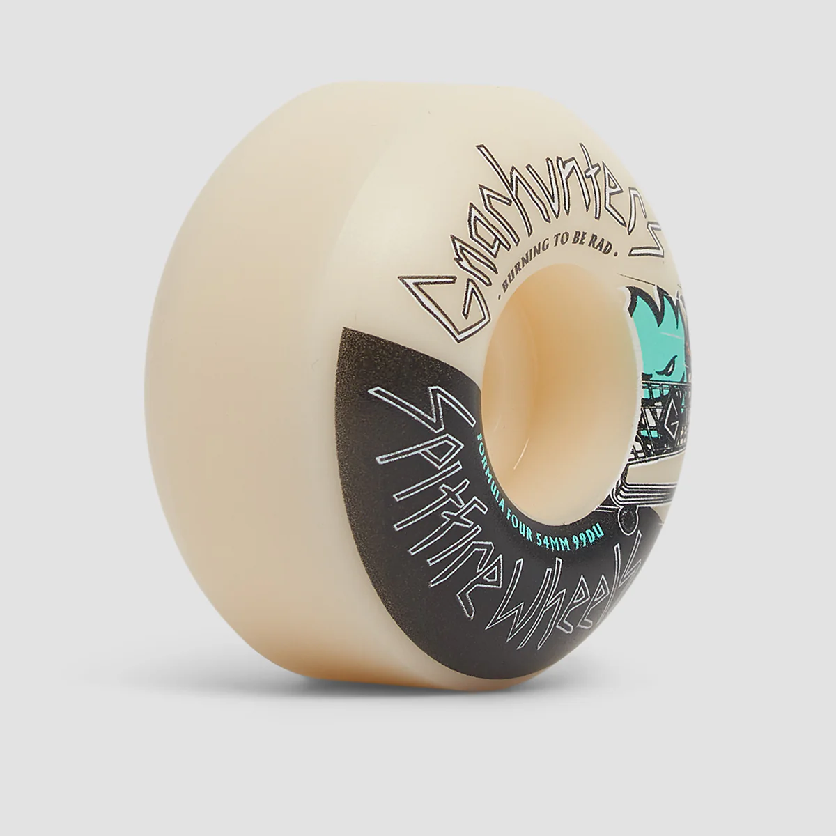 Spitfire Formula Four Gnarhunters Classic 99DU Skateboard Wheels Natural 54mm - Image 2