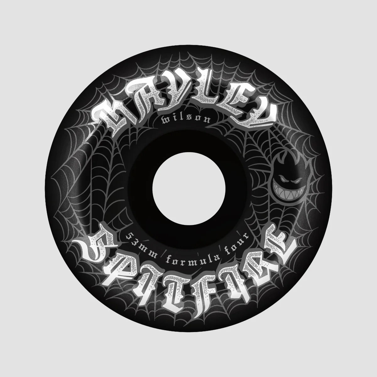 Spitfire Formula Four Hayley Wilson Webbed Conical Full 99DU Skateboard Wheels Black 53mm