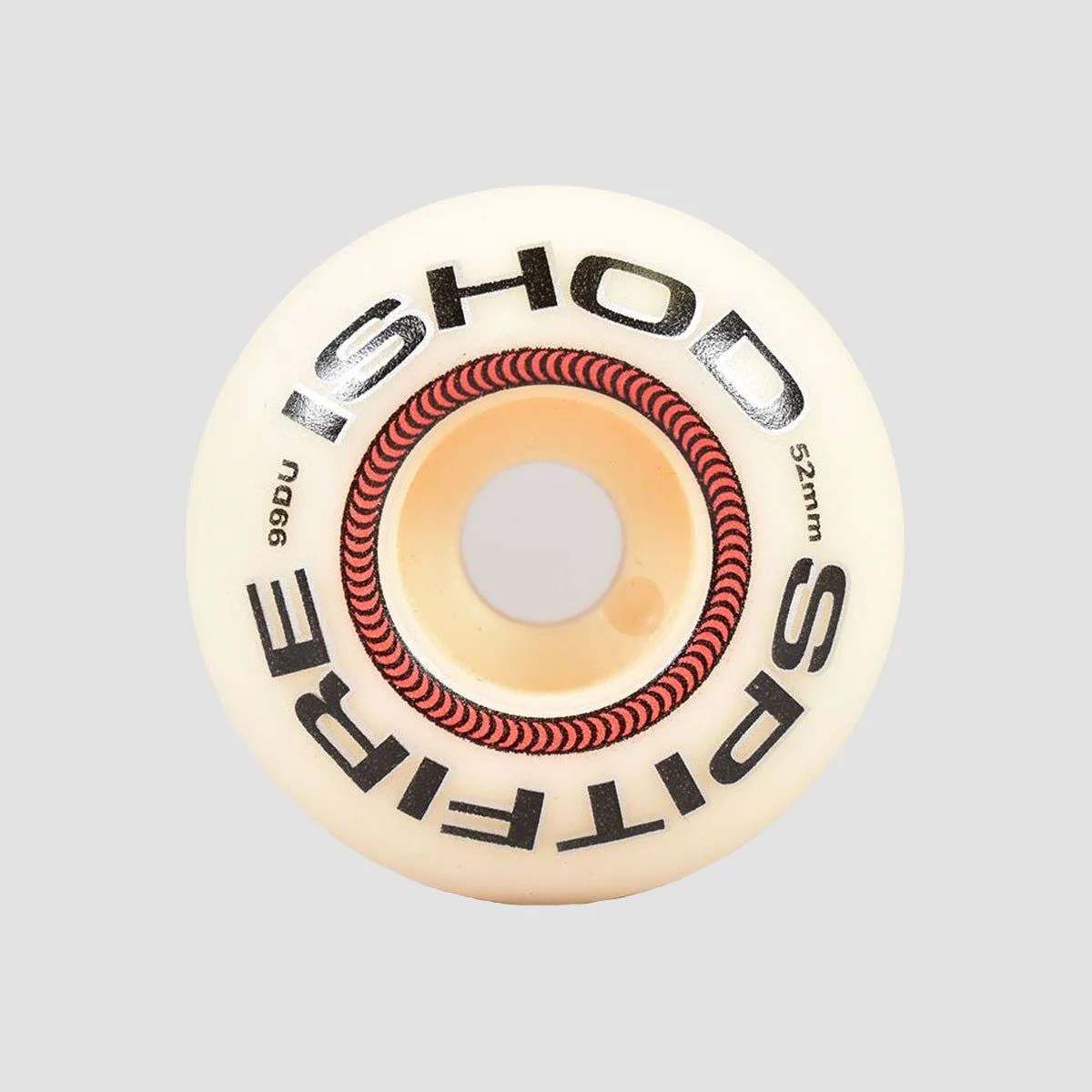 Spitfire Formula Four Ishod Lock-In Classic 99DU Skateboard Wheels Natural 52mm