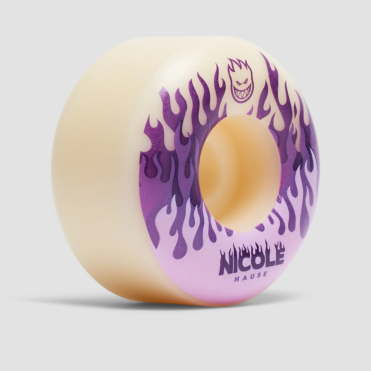 Spitfire Formula Four Nicole Kitted Radial 99DU Skateboard Wheels Natural 54mm - Image 2